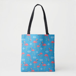 Bolso De Tela Flamingo Tote Bag