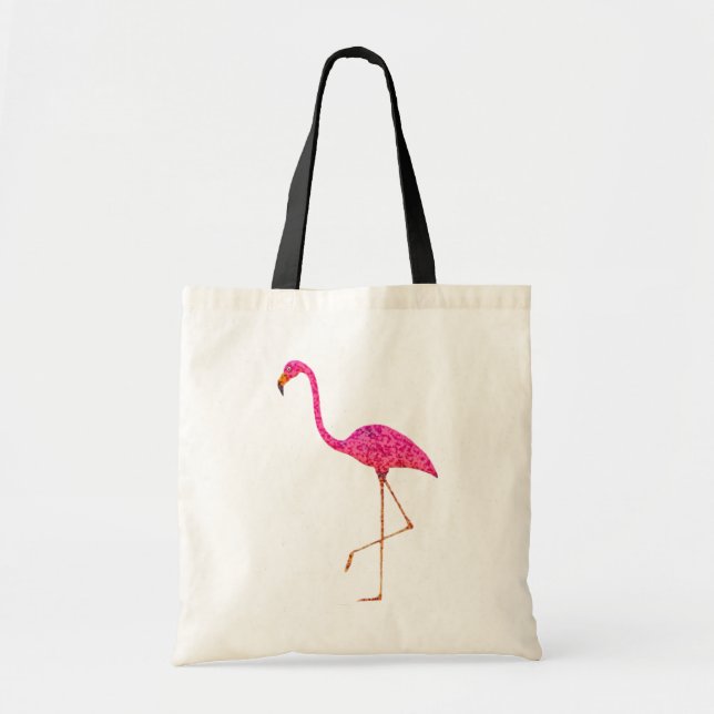 Bolso De Tela Flamingo Tote Bag (Frente)