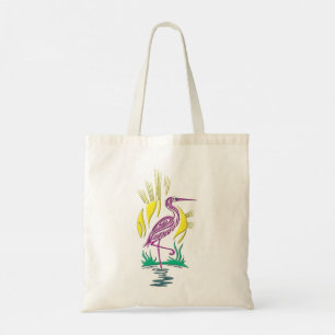 Bolso De Tela Flamingo Tote Bag