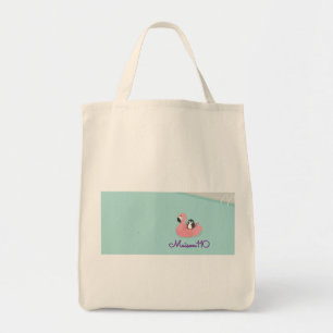 Bolso De Tela Flamingo Tote Bag
