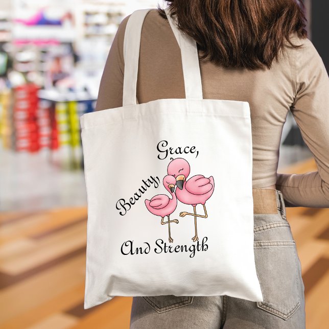 Bolso De Tela Flamingo Tote Bag (Subido por el creador)