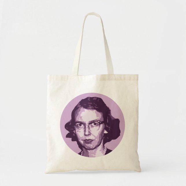 Bolso De Tela Flannery O'Connor (Frente)