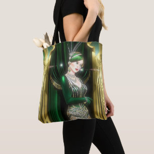 Bolso De Tela Flapper (3) Shoudler: