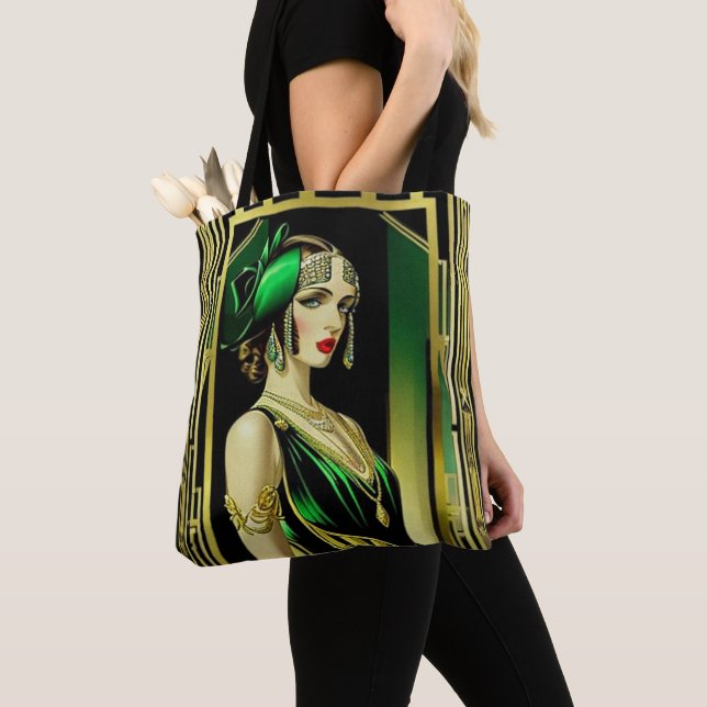 Bolso De Tela Flapper 4 (Hombro): (Detalle)