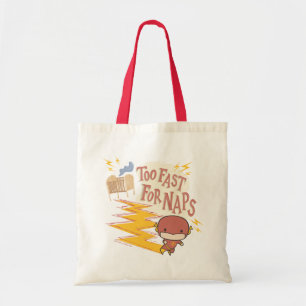Bolso De Tela Flash Chibi   Demasiado Rápido Para Napas