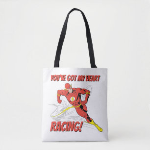 Bolso De Tela Flash - Tienes mi Carreras del corazón Valentine