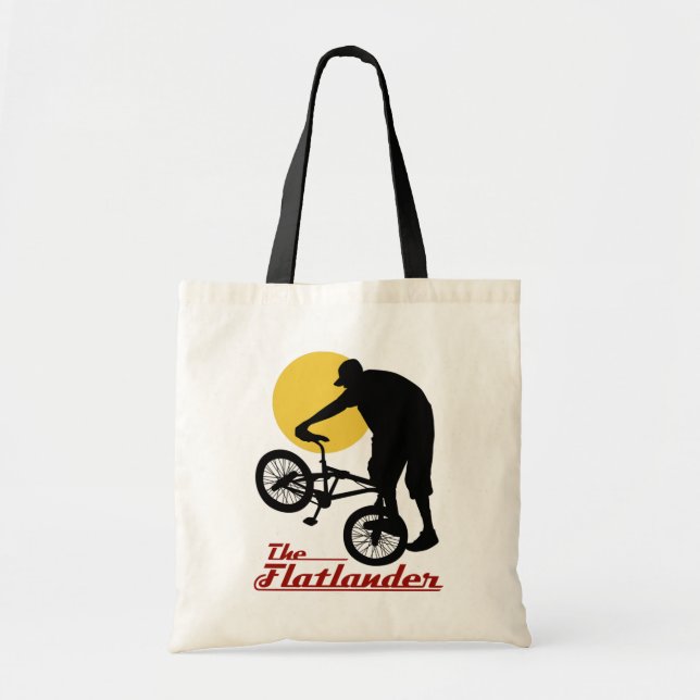 Bolso De Tela Flatlander BMX (Frente)