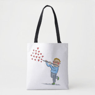 Bolso De Tela Flauta