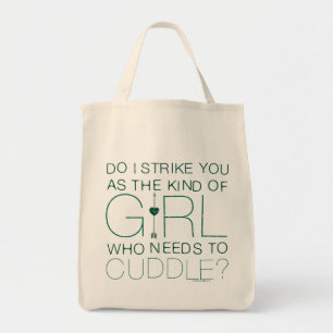Bolso De Tela ¿Flecha el   la clase de chica quién necesita