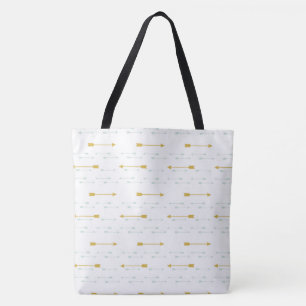 Bolso De Tela Flechas