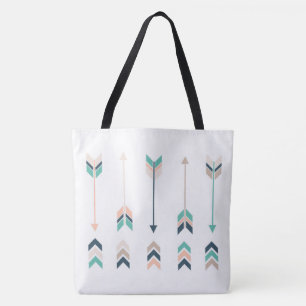Bolso De Tela Flechas