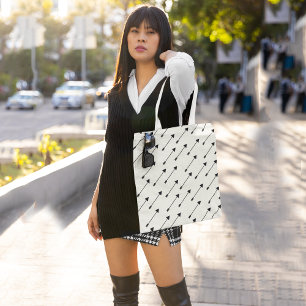 Bolso De Tela Flechas