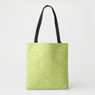 Bolso De Tela Fleur de Lis