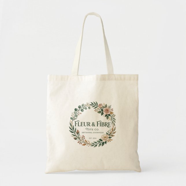 Bolso De Tela Fleur & Fibre  (Frente)