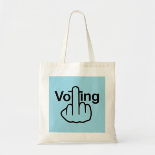 Bolso De Tela Flip de Bag Voting