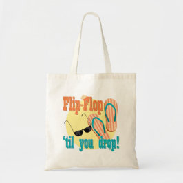 Bolso De Tela Flip-flop 'hasta que usted cae