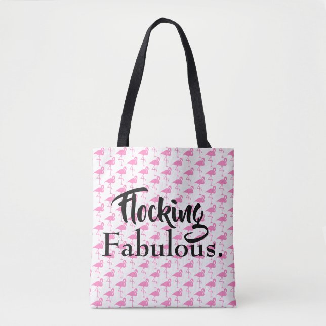 Bolso De Tela Flocking Fabulous (Anverso)