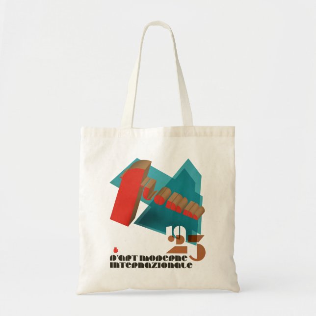 Bolso De Tela FLomm D'Art 1923 Internazionale Moderne (Frente)