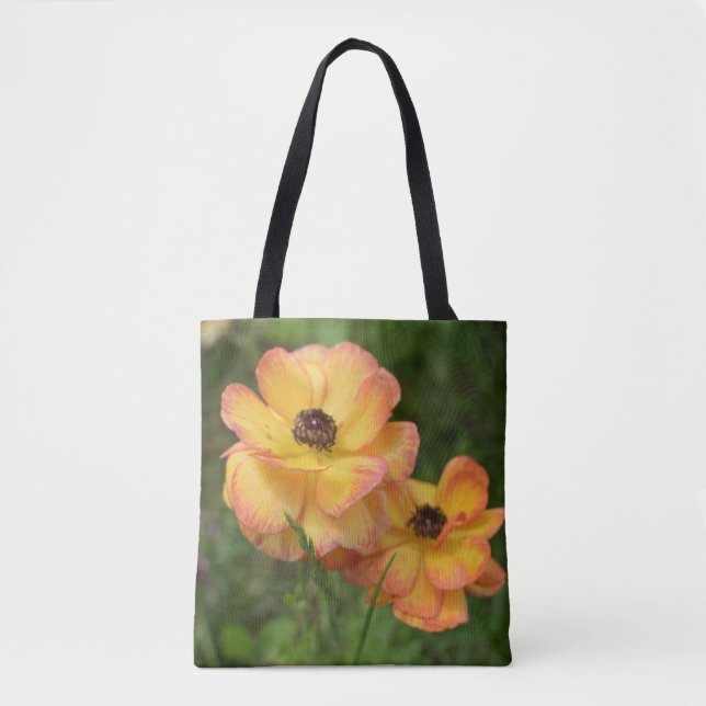 Bolso De Tela Flor (Anverso)