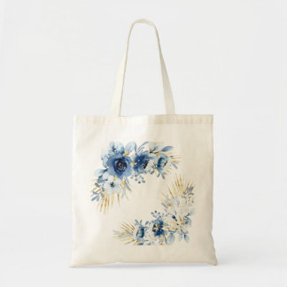 Bolso De Tela Flor