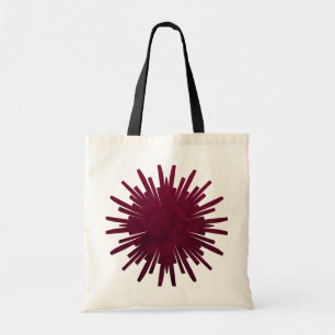 Bolso De Tela Flor Aplastada