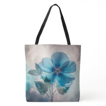 Flor azul etéreo