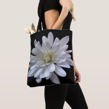 Flor blanca floral blanca margarita negra