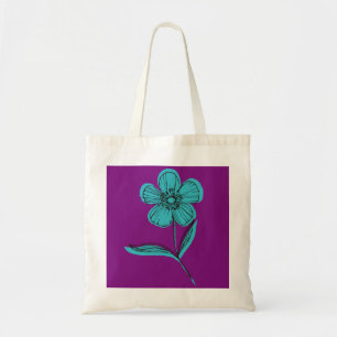 Bolso De Tela flor botánica