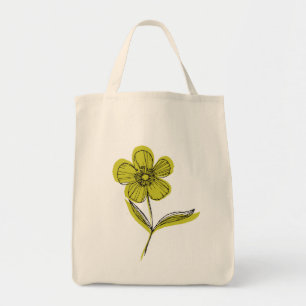 Bolso De Tela flor botánica