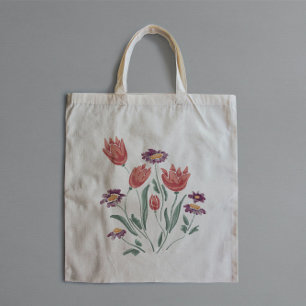 Bolso De Tela Flor Bouquet Delicate Arreglos Florales