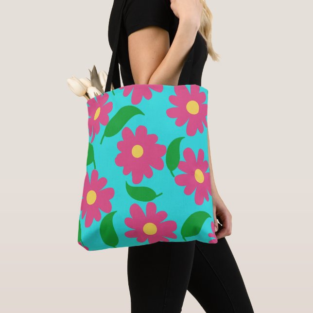 Bolso De Tela Flor casual (Detalle)