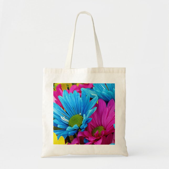 Bolso De Tela Flor Colorida (Frente)