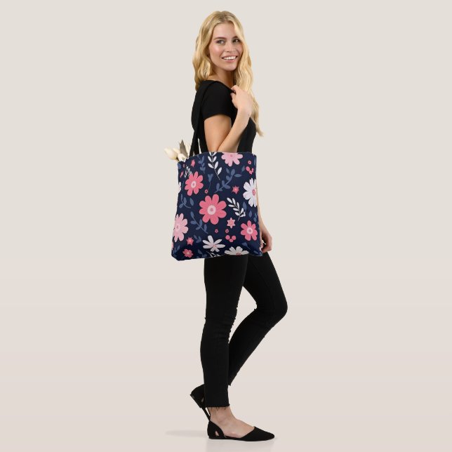 Bolso De Tela Flor de Arte Popular Elegante (Puesto)