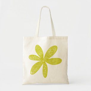Bolso De Tela Flor de bonito - Amarillo bananero