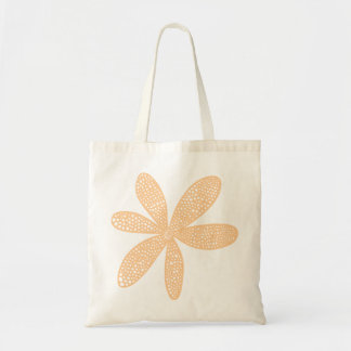 Bolso De Tela Flor de bonito - Arena