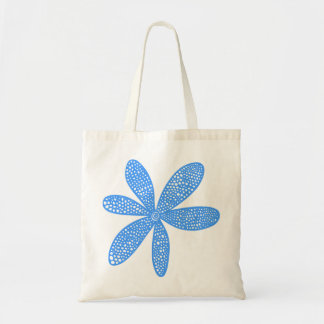 Bolso De Tela Flor de bonito - Azul bebé