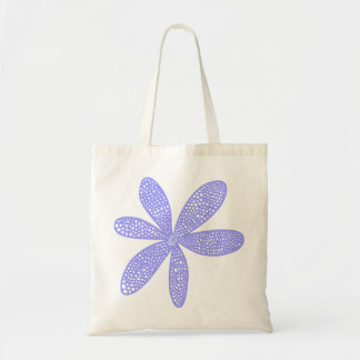 Bolso De Tela Flor de bonito - Azul Pastel