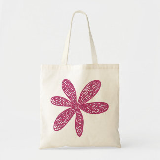 Bolso De Tela Flor de bonito - Crimson