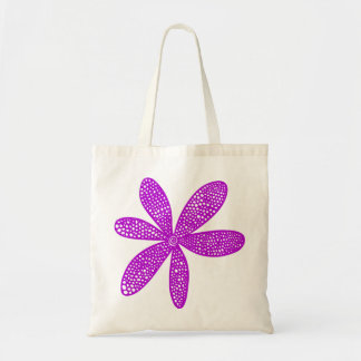 Bolso De Tela Flor de bonito - Púrpura