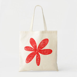 Bolso De Tela Flor de bonito - Rojo