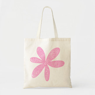 Bolso De Tela Flor de bonito - Rosa