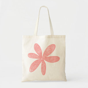 Bolso De Tela Flor de bonito - Rosa suave