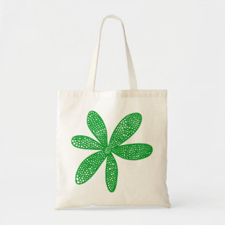 Bolso De Tela Flor de bonito - Verde de hierba