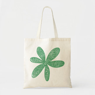 Bolso De Tela Flor de bonito - Verde del ejército