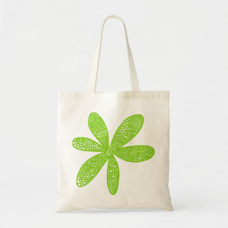 Bolso De Tela Flor de bonito - Verde marciano