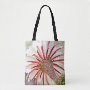 Bolso De Tela Flor de cactus floreciente nocturna