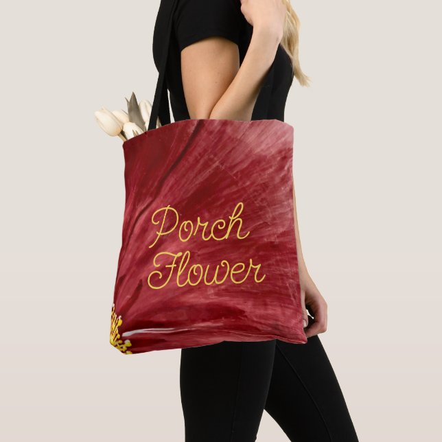 Bolso De Tela Flor de cerdo / Original / (Detalle)