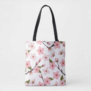 Bolso De Tela Flor de cerezo