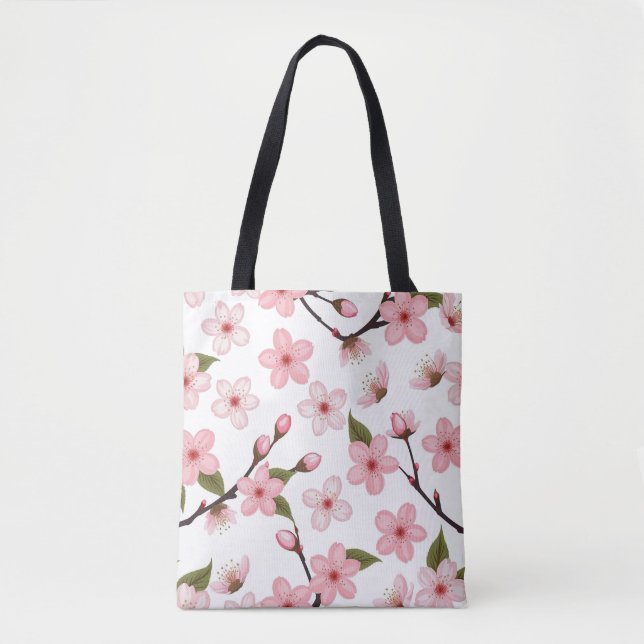 Bolso De Tela Flor de cerezo (Anverso)