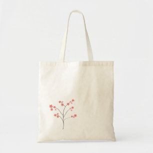 Bolso De Tela Flor de cerezo